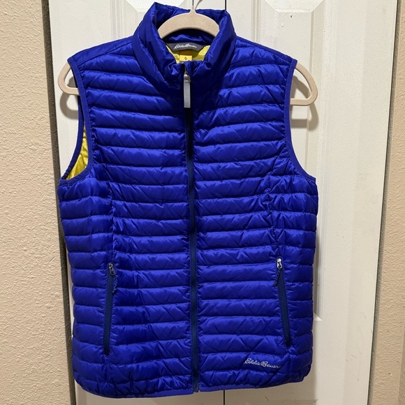 Eddie Bauer Travex EB700 Puffer Down Vest Purple Women’s , Medium - Picture 1 of 7